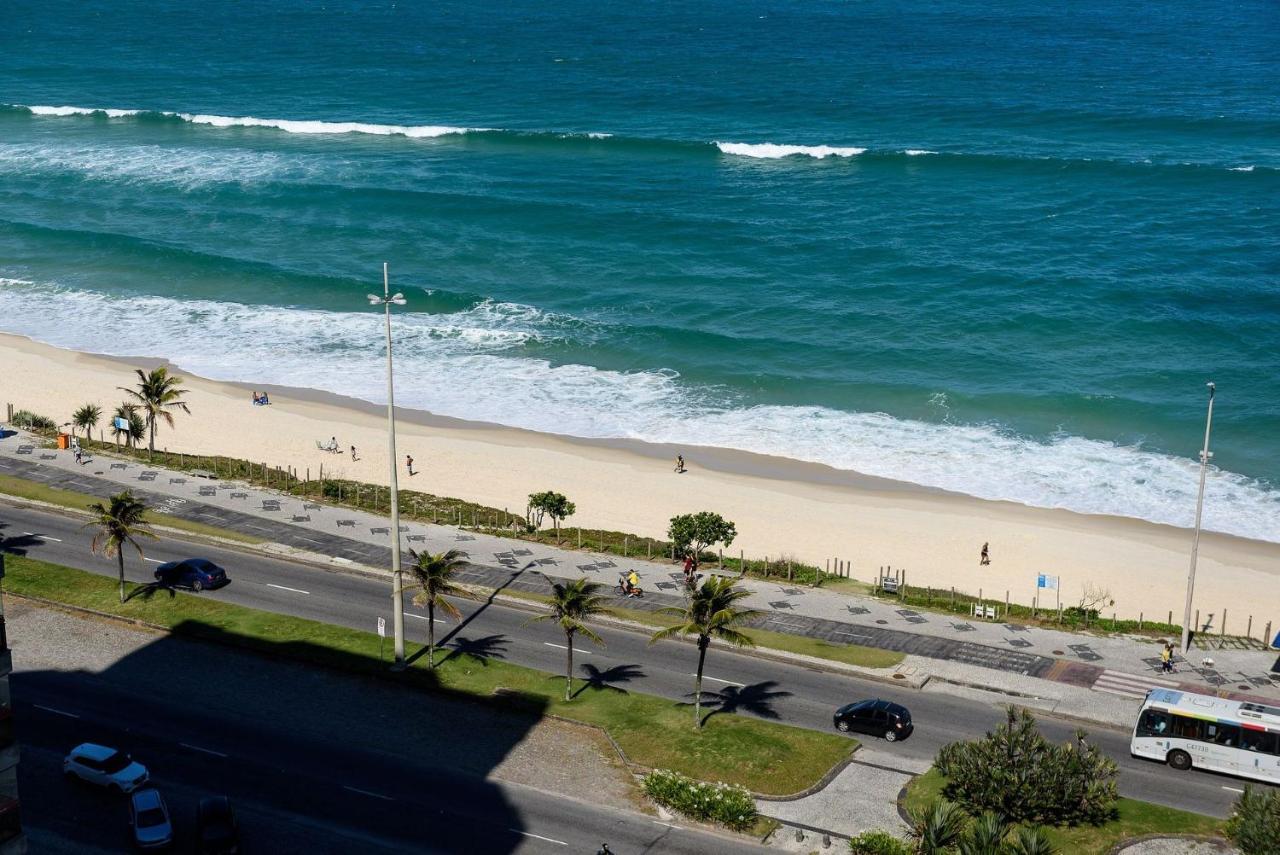 리오데자네이루 Omar Do Rio - Lc 1203 Moderno 2Qts Beira-Mar, Com Vista E Piscina, Academia, Quadra De Esportes E Smart Tv 아파트 외부 사진