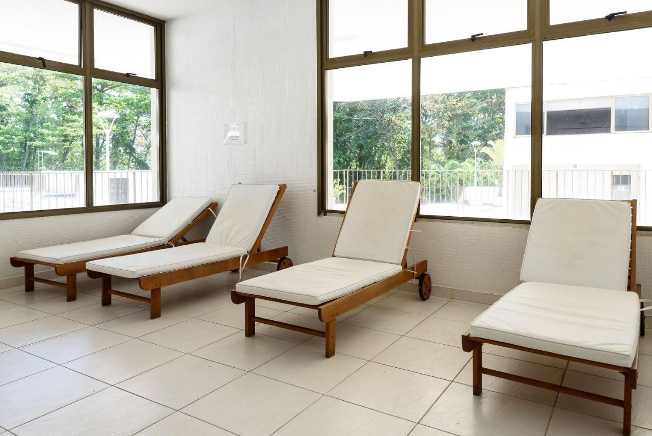 리오데자네이루 Omar Do Rio - Lc 1203 Moderno 2Qts Beira-Mar, Com Vista E Piscina, Academia, Quadra De Esportes E Smart Tv 아파트 외부 사진