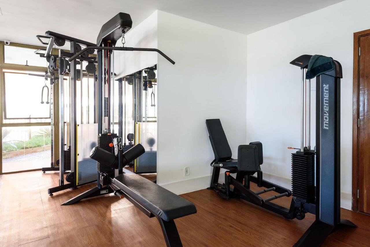 리오데자네이루 Omar Do Rio - Lc 1203 Moderno 2Qts Beira-Mar, Com Vista E Piscina, Academia, Quadra De Esportes E Smart Tv 아파트 외부 사진