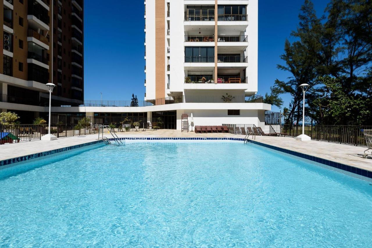 리오데자네이루 Omar Do Rio - Lc 1203 Moderno 2Qts Beira-Mar, Com Vista E Piscina, Academia, Quadra De Esportes E Smart Tv 아파트 외부 사진