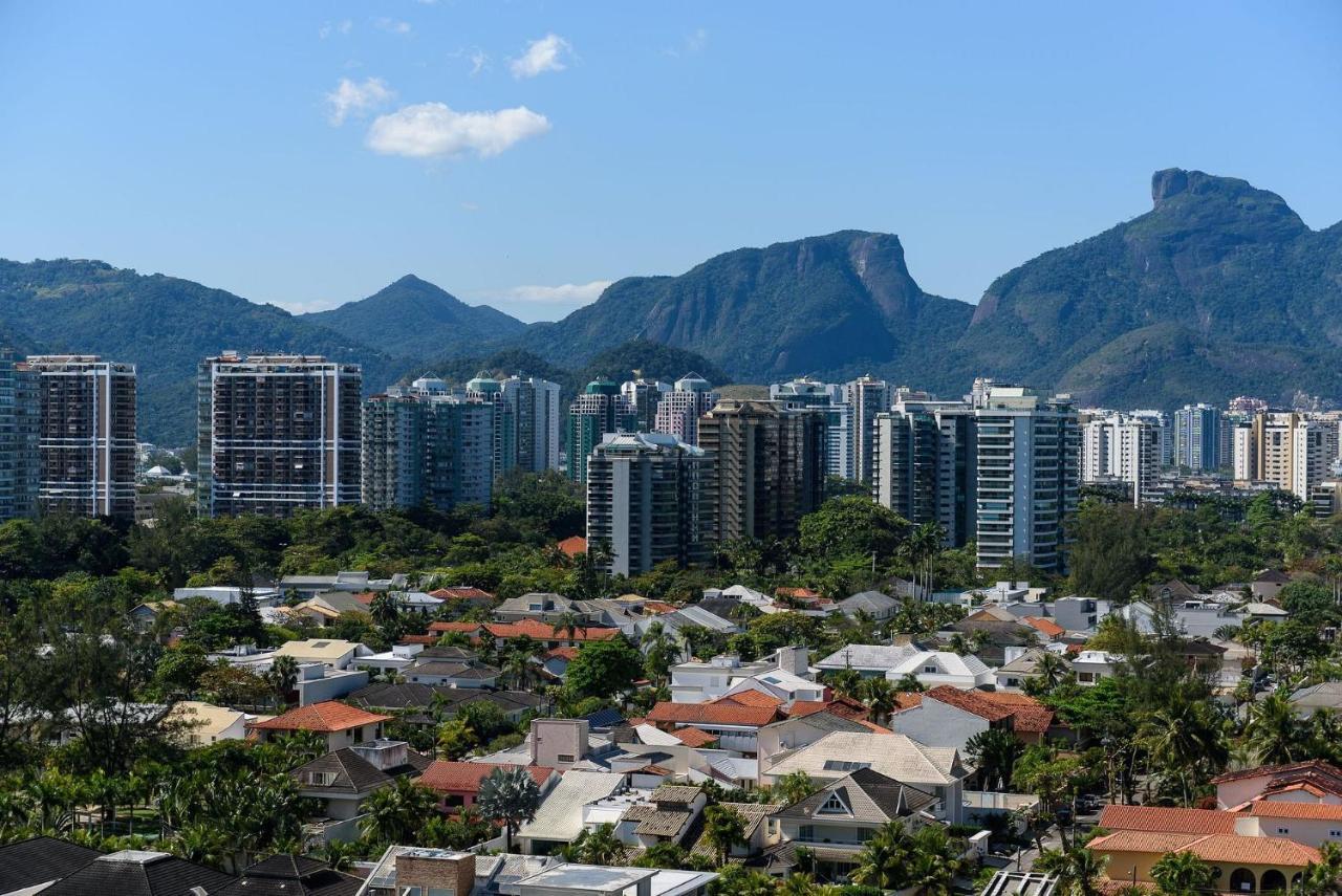 리오데자네이루 Omar Do Rio - Lc 1203 Moderno 2Qts Beira-Mar, Com Vista E Piscina, Academia, Quadra De Esportes E Smart Tv 아파트 외부 사진