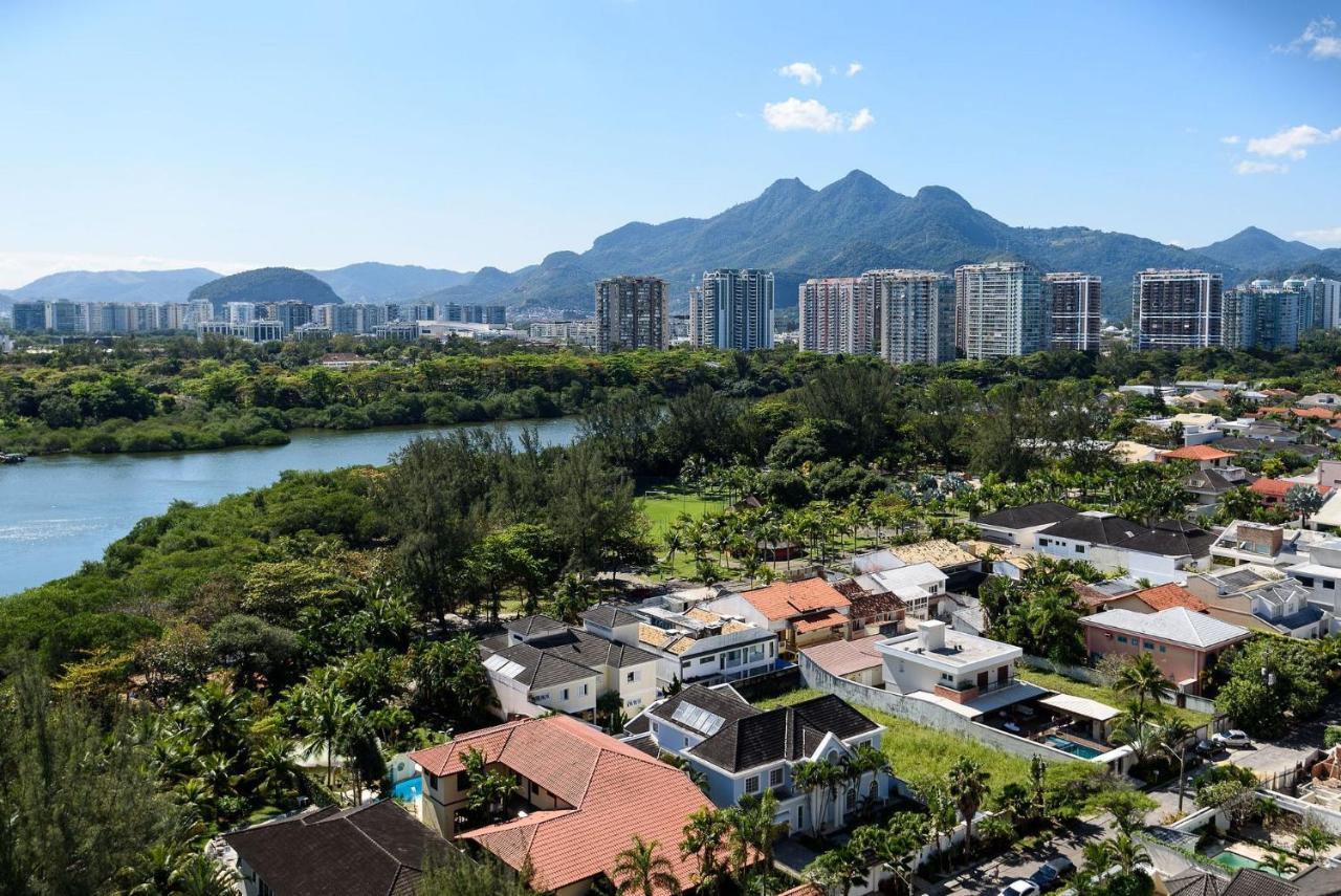 리오데자네이루 Omar Do Rio - Lc 1203 Moderno 2Qts Beira-Mar, Com Vista E Piscina, Academia, Quadra De Esportes E Smart Tv 아파트 외부 사진