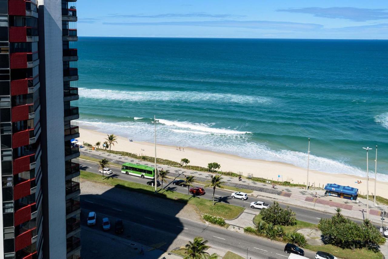 리오데자네이루 Omar Do Rio - Lc 1203 Moderno 2Qts Beira-Mar, Com Vista E Piscina, Academia, Quadra De Esportes E Smart Tv 아파트 외부 사진