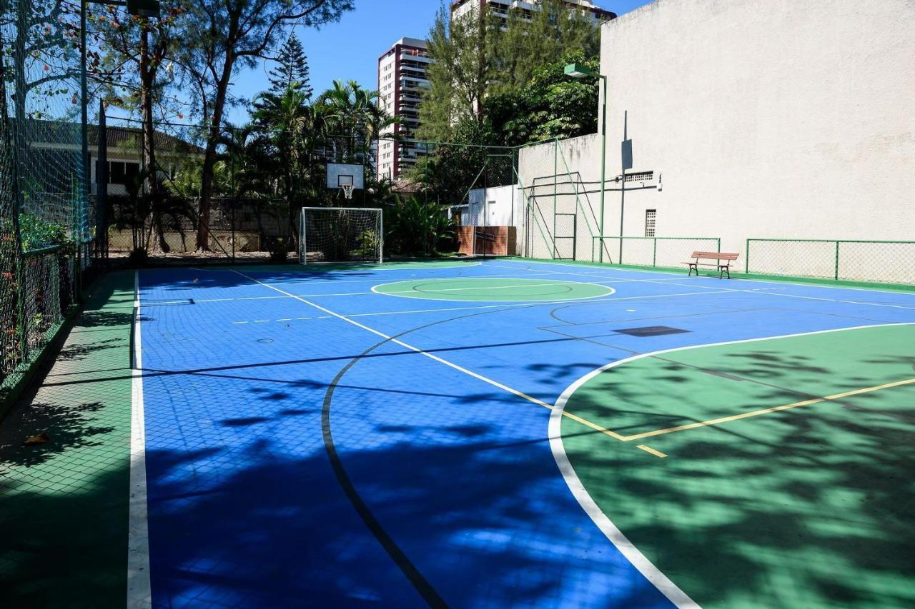 리오데자네이루 Omar Do Rio - Lc 1203 Moderno 2Qts Beira-Mar, Com Vista E Piscina, Academia, Quadra De Esportes E Smart Tv 아파트 외부 사진