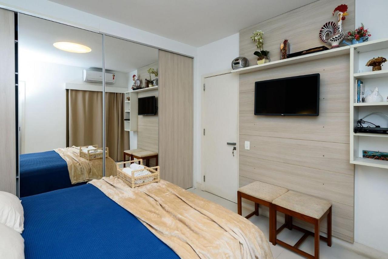리오데자네이루 Omar Do Rio - Lc 1203 Moderno 2Qts Beira-Mar, Com Vista E Piscina, Academia, Quadra De Esportes E Smart Tv 아파트 외부 사진